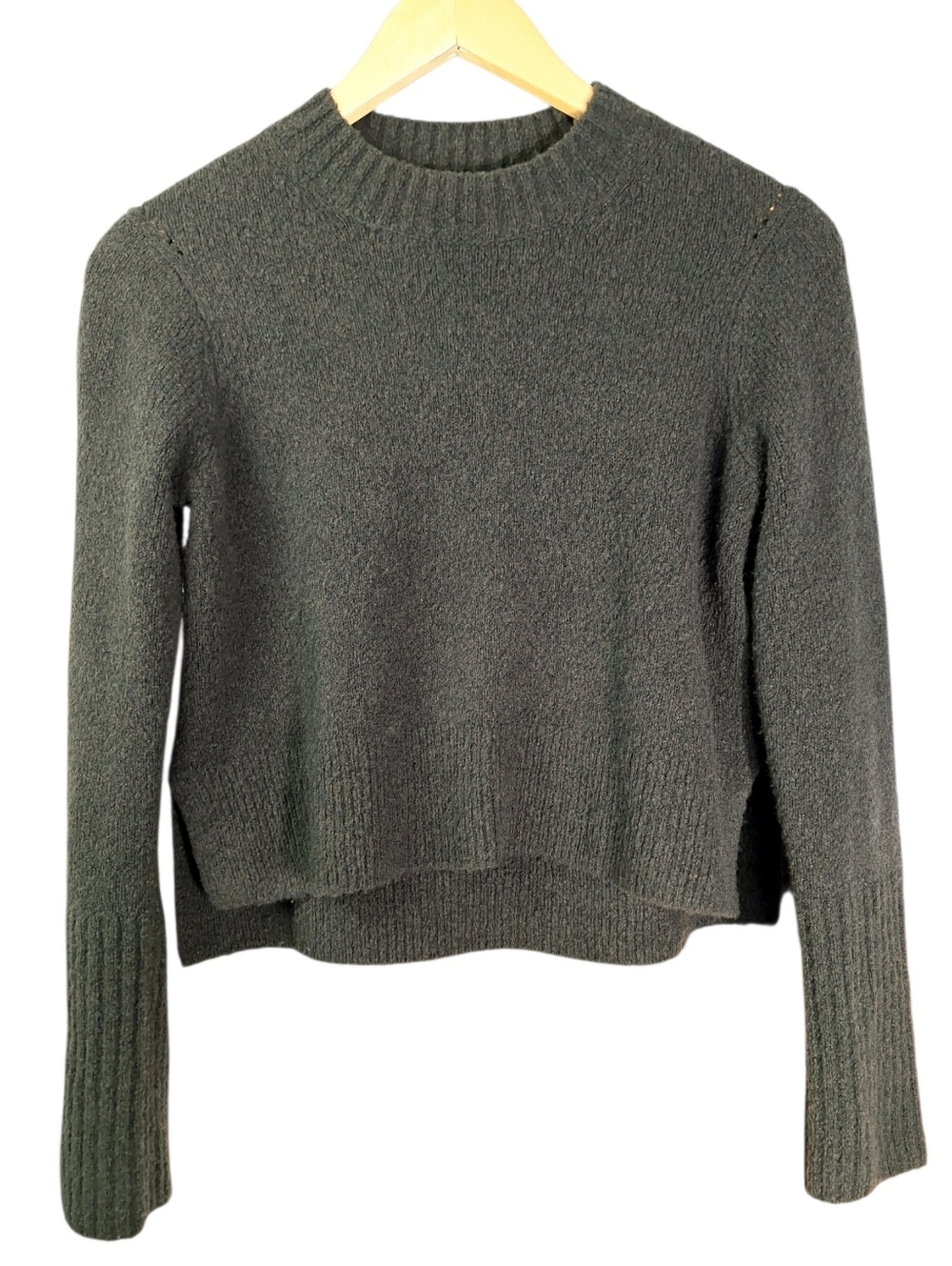 All Saints Tiana Tamora Crop Sweater Only Womens Size XS Wool Blend Fairy Grunge - Picture 2 of 6